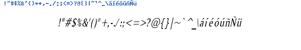 Fuente AMERTTI_.TTF