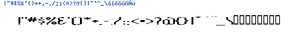Fuente AMOST.TTF