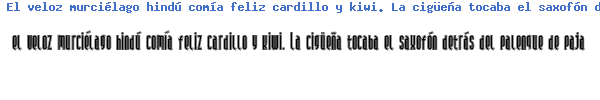 Fuente ANDIRONO.TTF