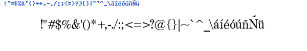 Fuente ANNUN___.TTF