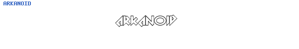 Fuente ARKANOID.TTF