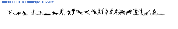 Fuente ATHLETES2.TTF