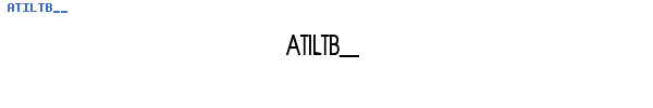 Fuente ATILTB__.TTF