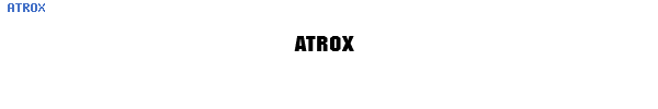 Fuente ATROX.TTF