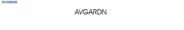 Fuente AVGARDN.TTF