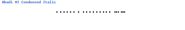 Fuente Abadi MT Condensed Italic.ttf