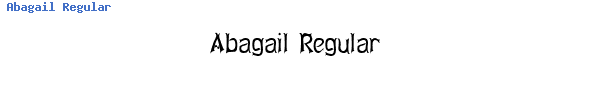 Fuente Abagail Regular.ttf