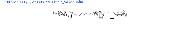 Fuente Achaflft.ttf