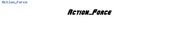 Fuente Action_Force.ttf