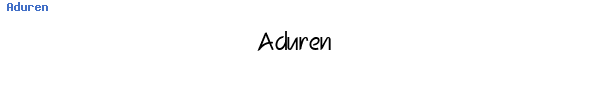 Fuente Aduren.ttf