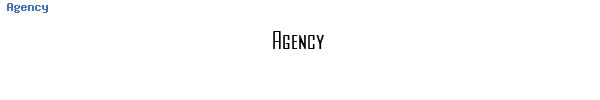 Fuente Agency.ttf