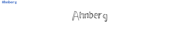 Fuente Ahnberg.ttf