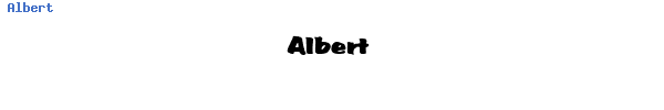Fuente Albert.ttf