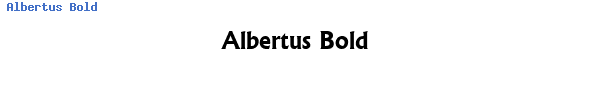 Fuente Albertus Bold.ttf