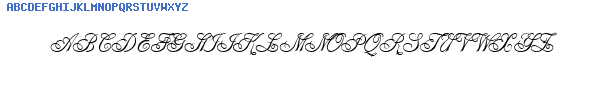 Fuente Alexei Copperplateitc.ttf