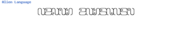 Fuente Alien Language.ttf