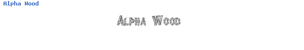 Fuente Alpha Wood.ttf