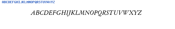 Fuente American Garamond Italic BT.ttf