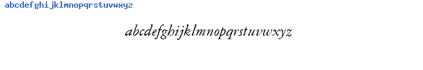 Fuente American Garamond Italic BT.ttf