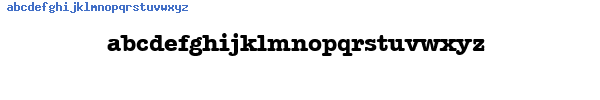 Fuente American Typewriter Bold BT.ttf