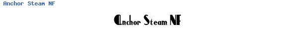 Fuente Anchor Steam NF.ttf