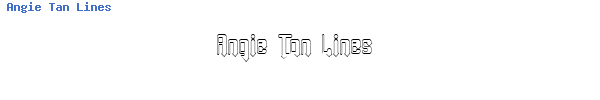Fuente Angie Tan Lines.ttf