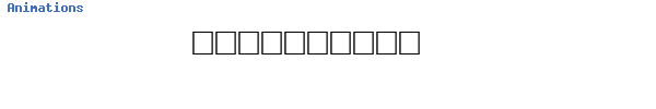 Fuente Animations.ttf