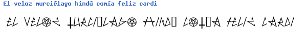 Fuente AntiChrist.ttf