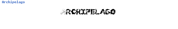 Fuente Archipelago.ttf