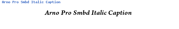 Fuente Arno Pro Smbd Italic Caption.ttf