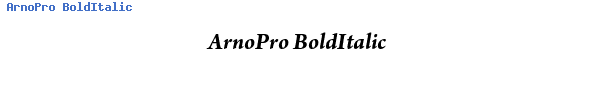 Fuente ArnoPro BoldItalic.ttf