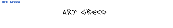 Fuente Art Greco.ttf