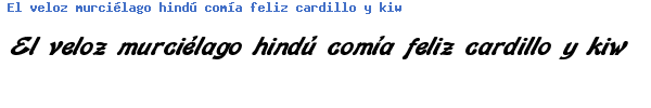 Fuente BANNBI__.TTF