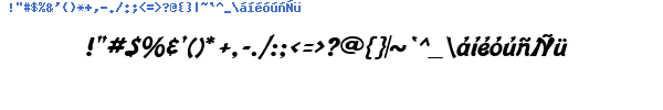 Fuente BANNB___.TTF