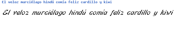 Fuente BANNLI__.TTF