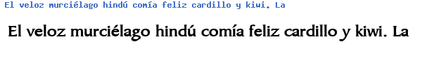 Fuente BARREWIB.TTF