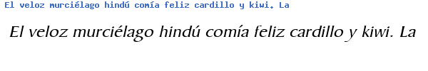 Fuente BARREWII.TTF