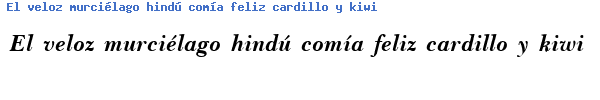 Fuente BASSETBI.TTF