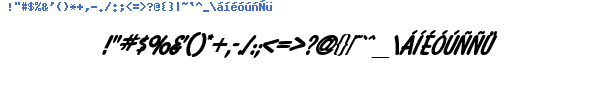 Fuente BASSHI__.TTF