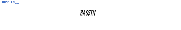 Fuente BASSTN__.TTF