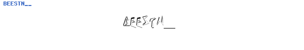 Fuente BEESTN__.TTF