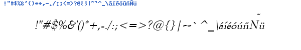Fuente BERNHI__.TTF