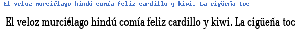 Fuente BIDROM3B.TTF