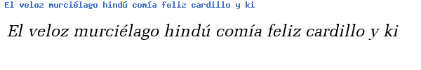 Fuente BIDROMAI.TTF