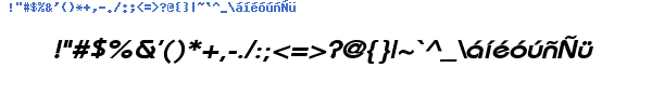 Fuente BIMINWIZ.TTF