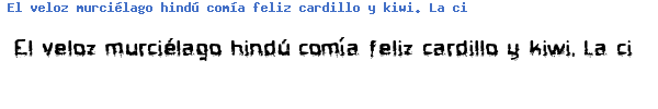 Fuente BIOMETRI.TTF