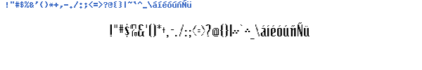 Fuente BITMAP.TTF