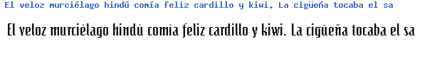 Fuente BITMAP.TTF