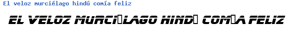 Fuente BLADRMF.TTF