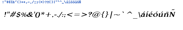 Fuente BLEWWIDI.TTF